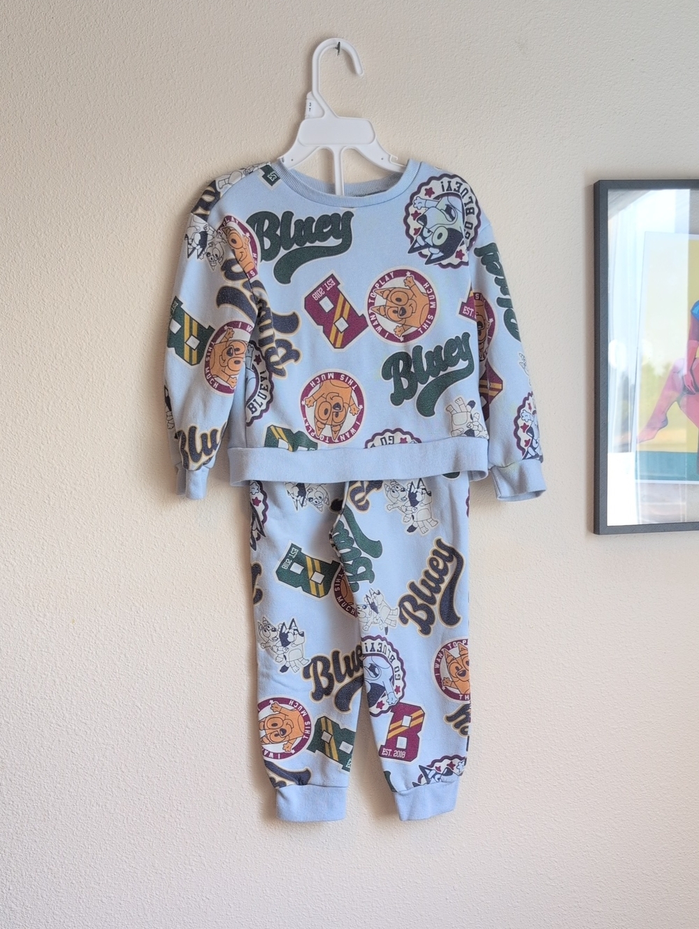 Bluey Matching Sweat Suit